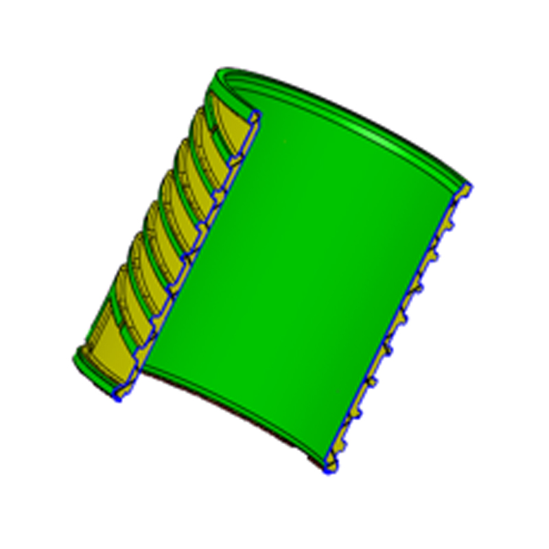 アルミ合金ダイカスト冷却水ジャケット アルミ合金ダイカスト冷却水ジャケット